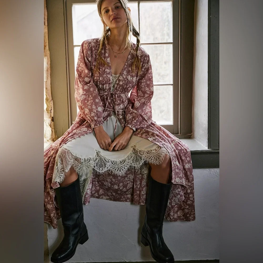 Free People Pappiet Midi Dress - Picture 5 of 12